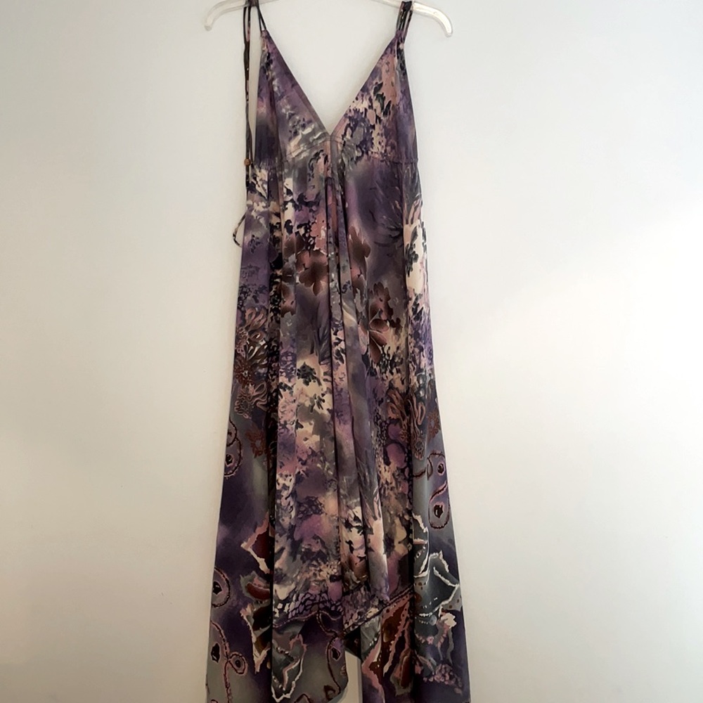 Handkerchief Backless Dress